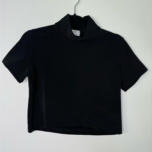 Citizen Vintage thick ribbed mock neck top